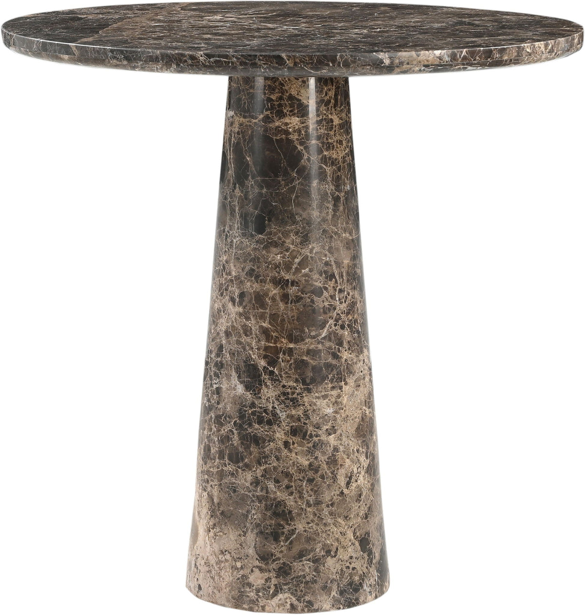 Fontelina - 30" Genuine Marble Bistro Dining Table