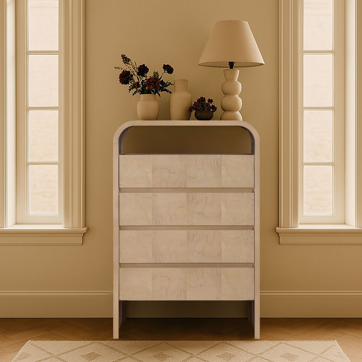 Giada - Solid Wood And Veneer Chest