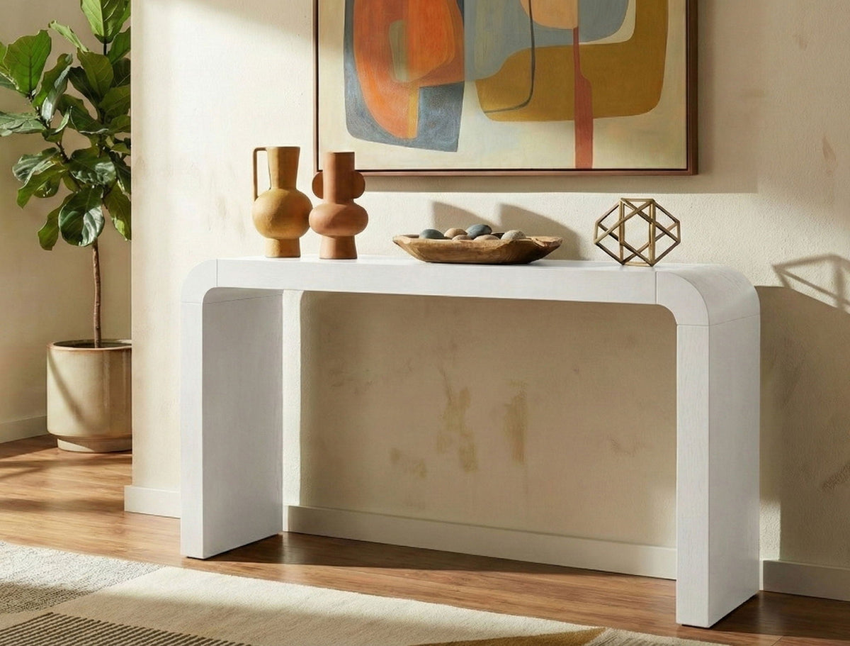 Toulon - Oak Veneer Console Table