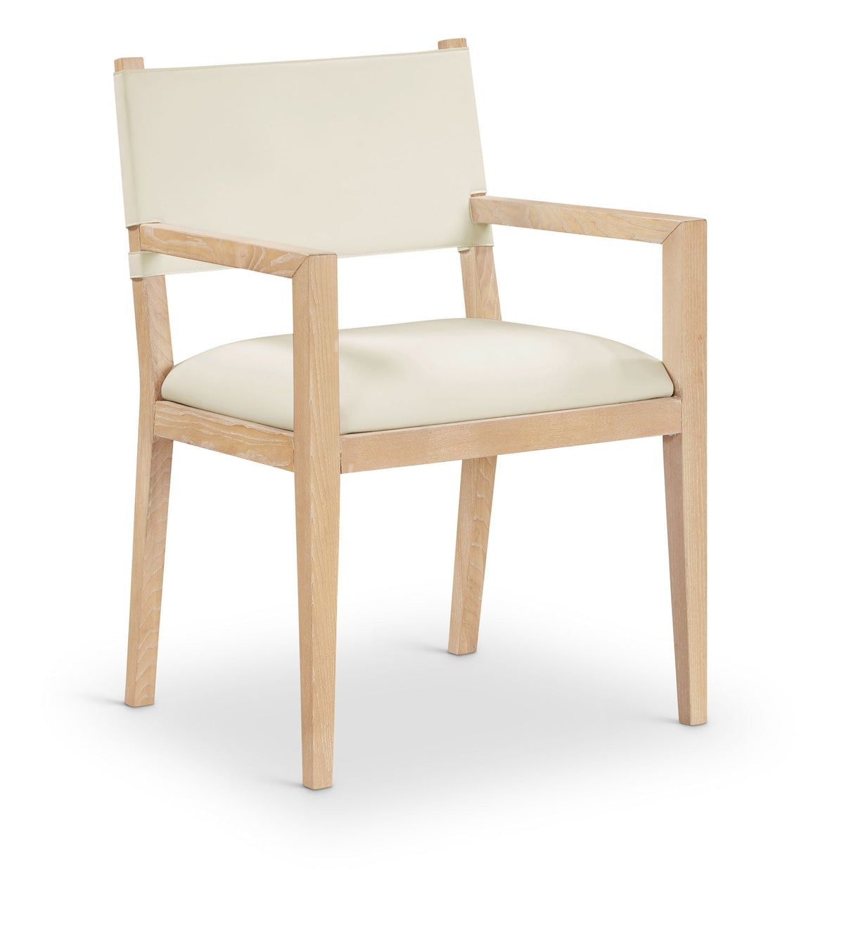 Avon - Vegan Leather Dining Arm Chair