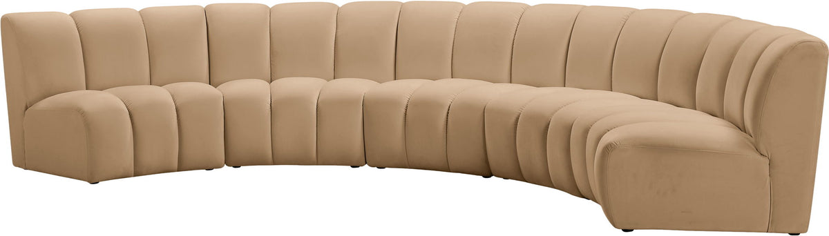 Infinity - 5 Piece Modular Sectional - Camel