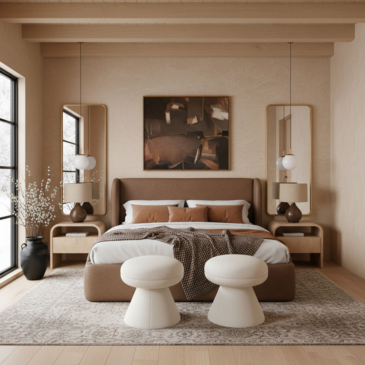 Warby - Upholstered Bed