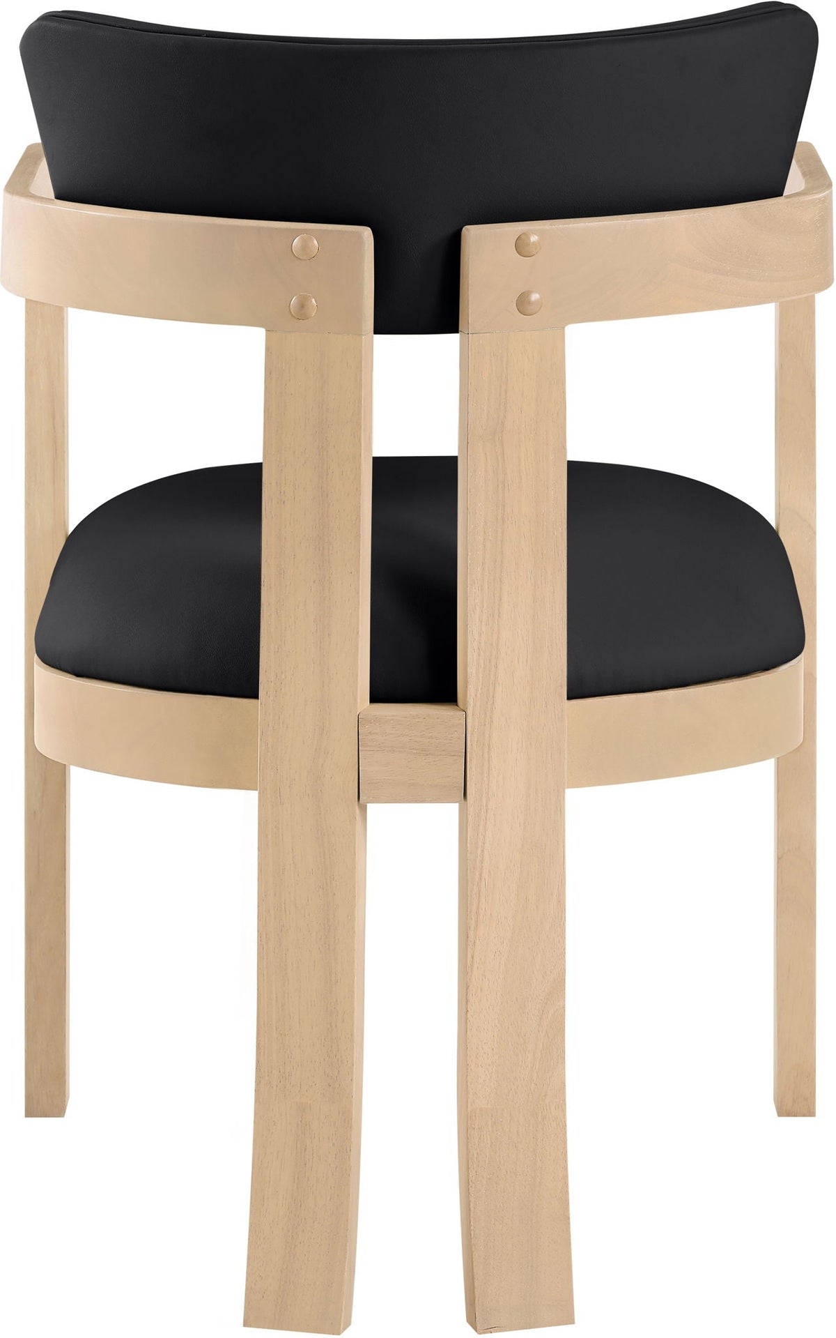 Lavrin - Vegan Leather Dining Arm Chair (Set of 2) - Natural Base
