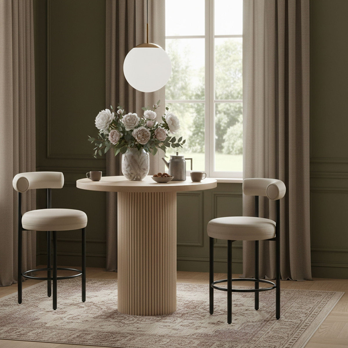 Belinda - Oak Veneer Table