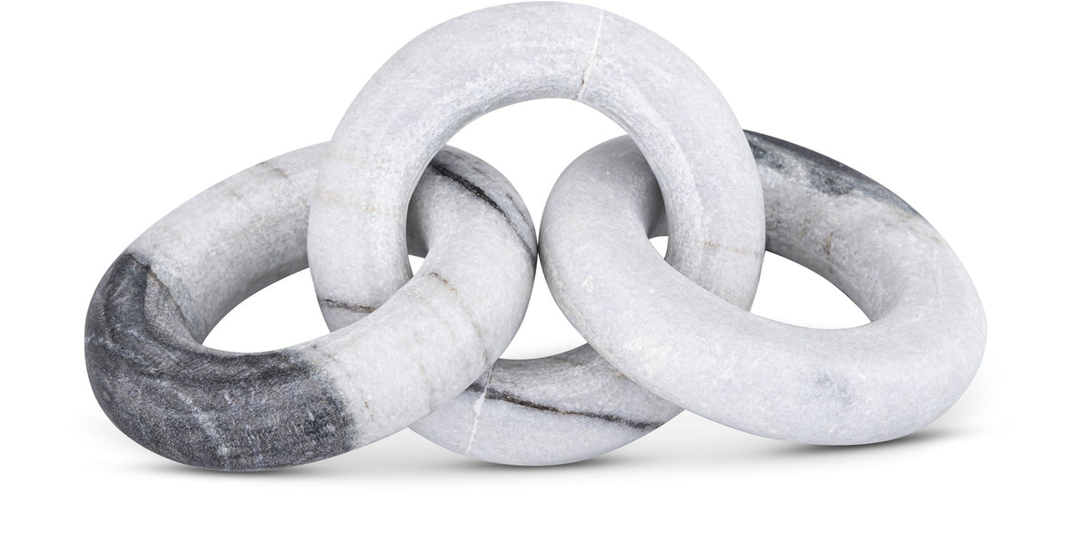 Rings - Marble Decorative Chain Links