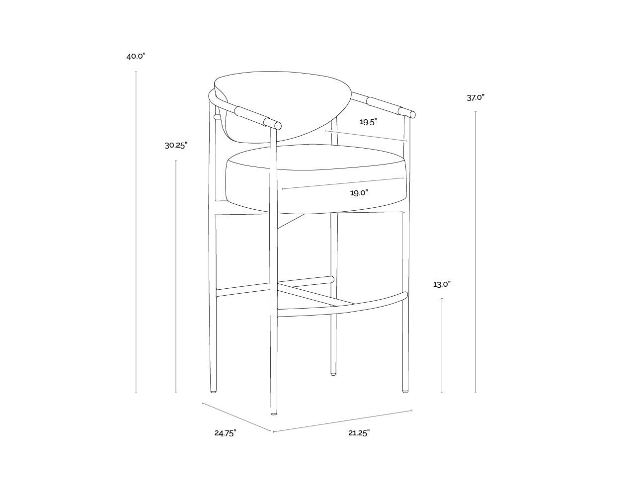 Heloise Barstool