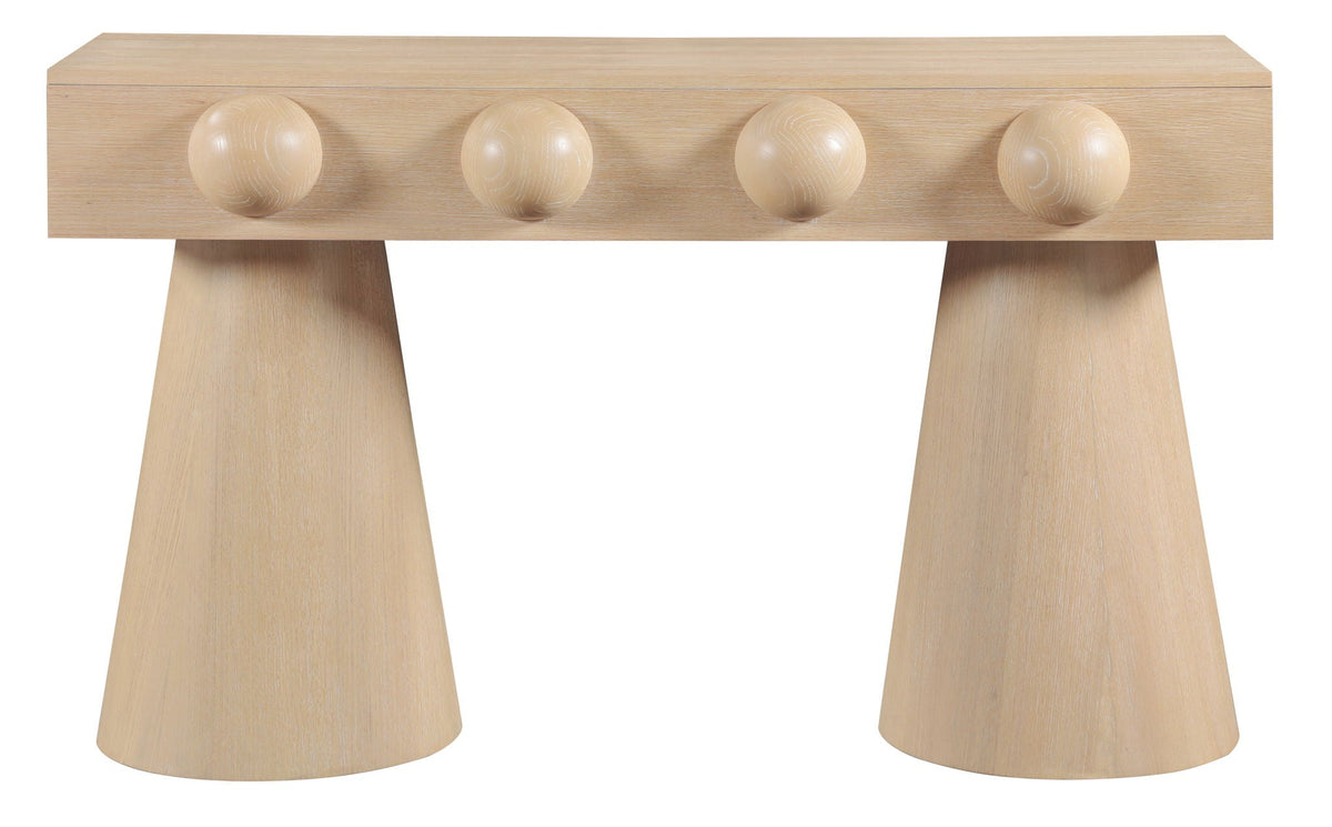 Bracciano - Oak Veneer Console Table