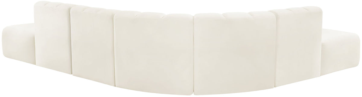 Arc - Velvet 7 Piece Corner Modular Sofa