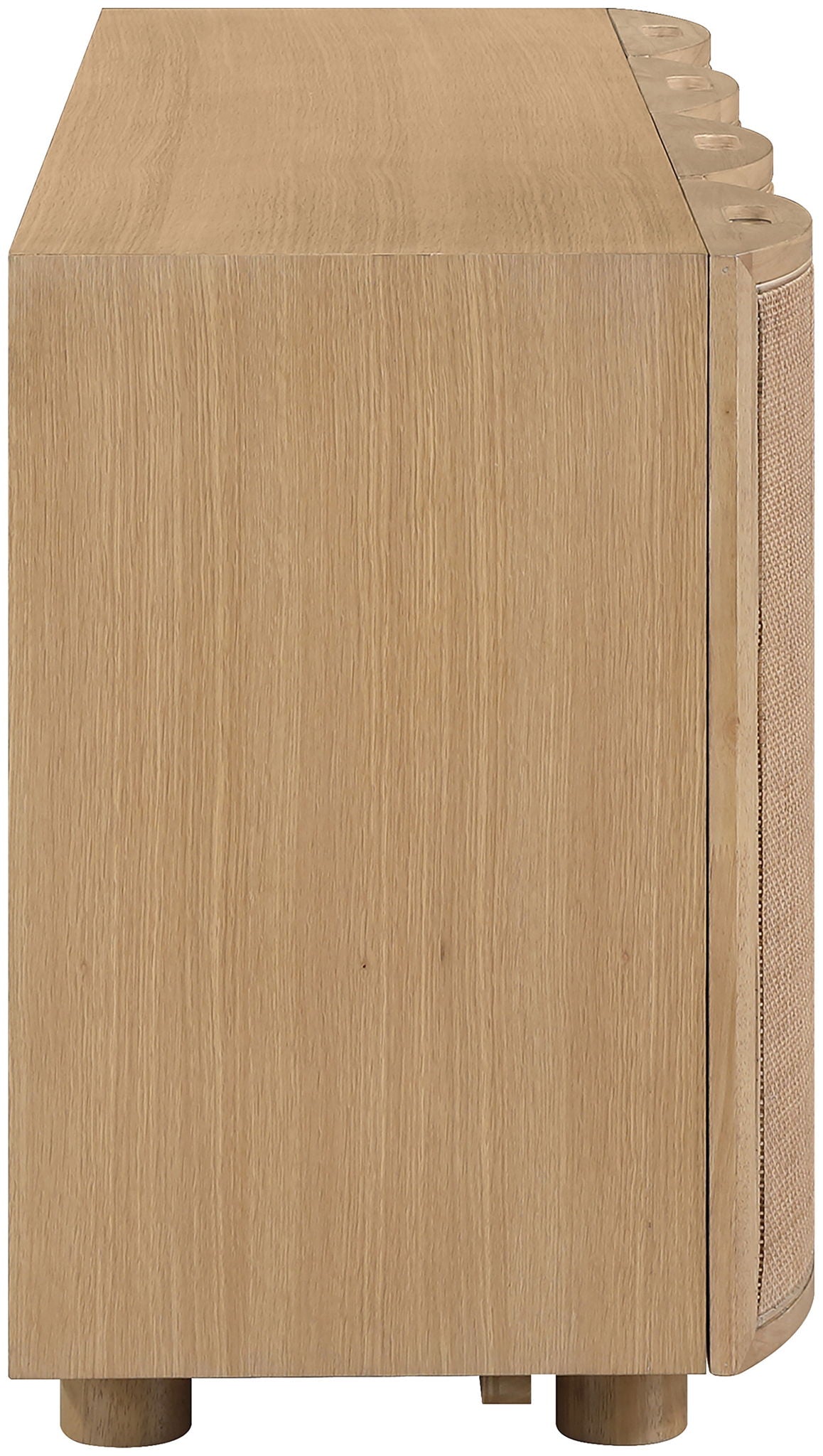 Norin - Solid Wood And Oak Veneer Sideboard/Buffet