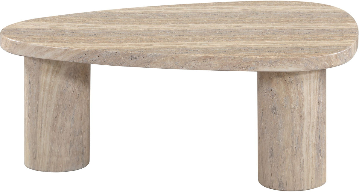 Teramo - Traverine Concrete Indoor/Outdoor Coffee Table