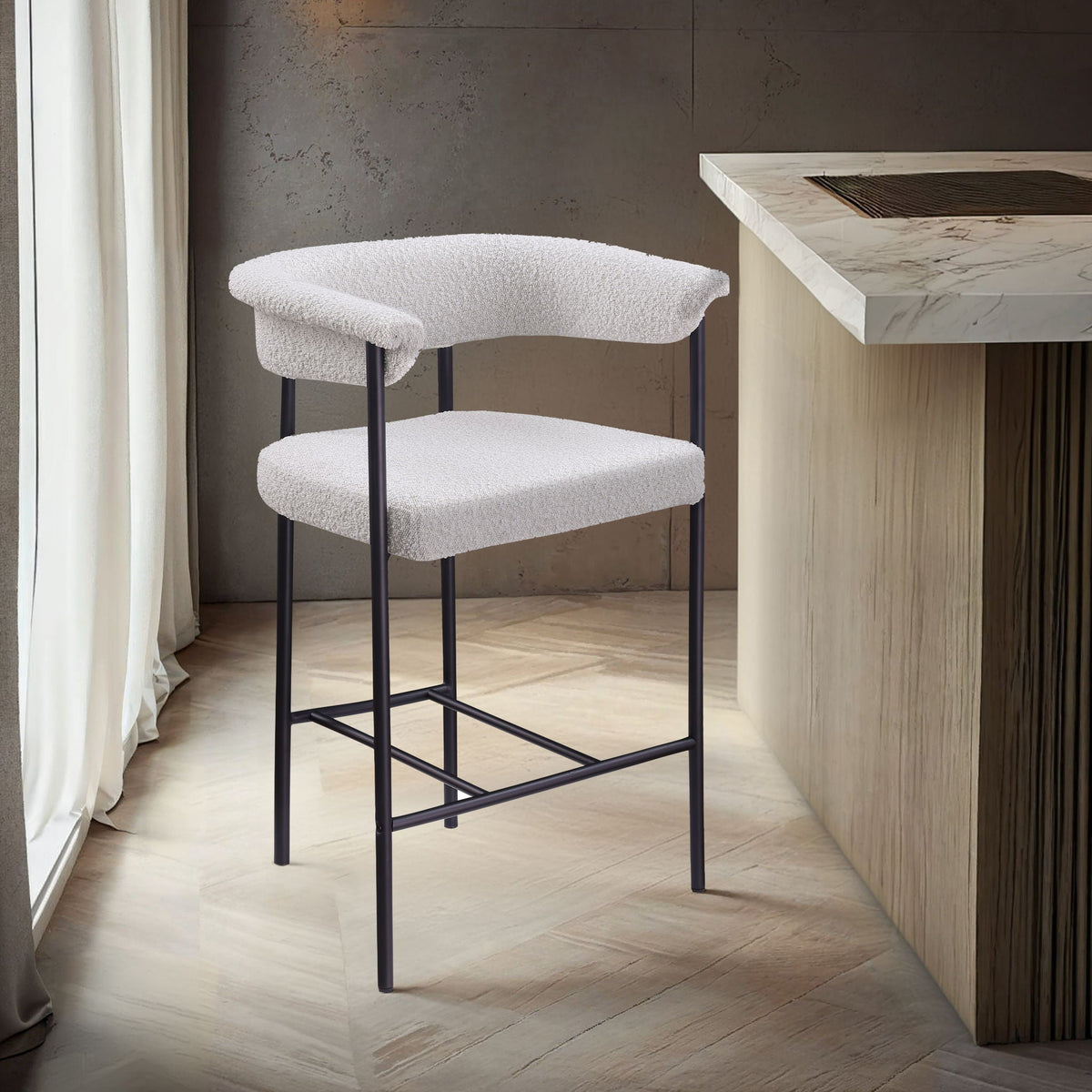 Malin - Boucle Counter Stool (Set of 2)