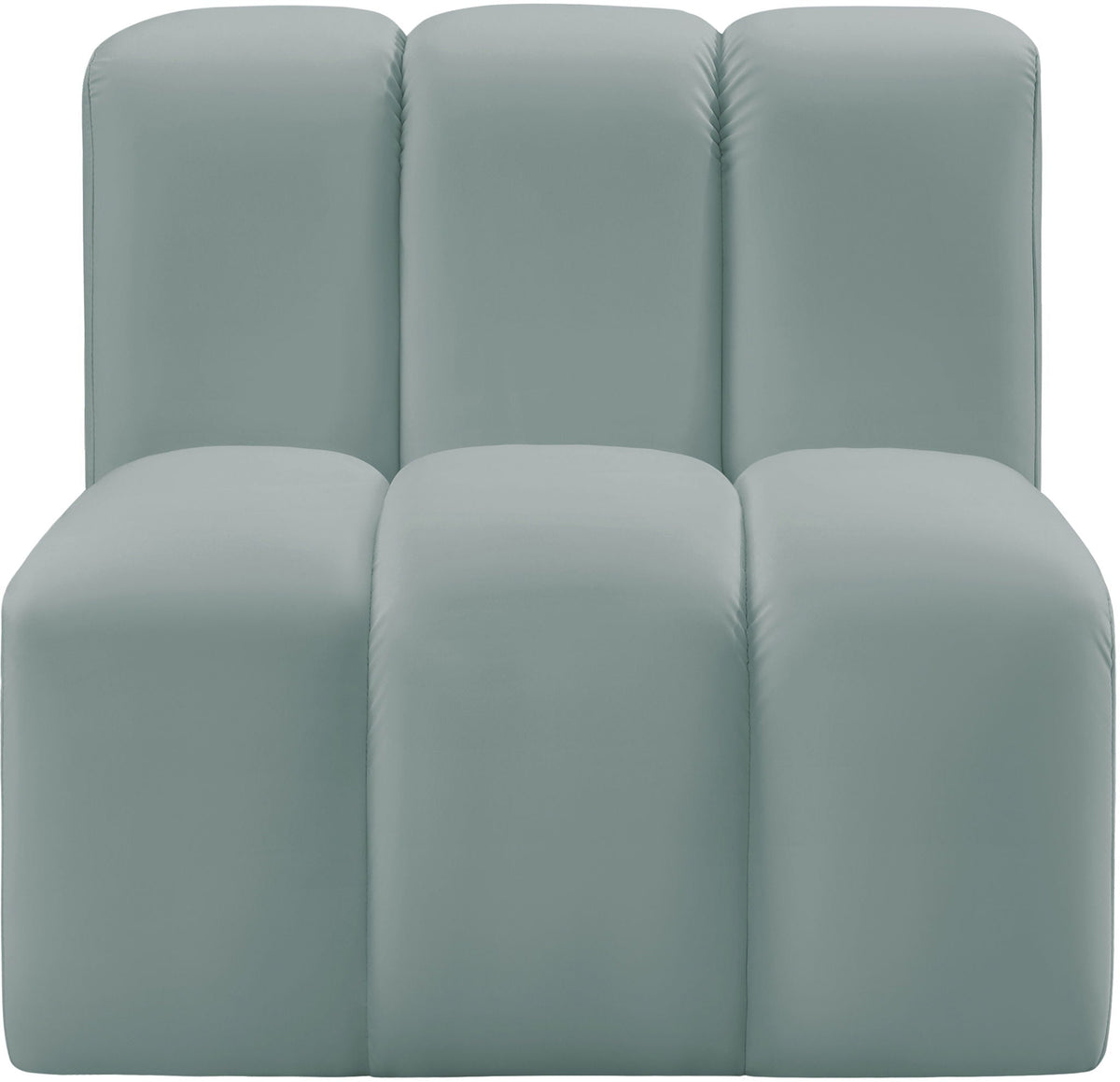Arc - Faux Leather Straight Chair