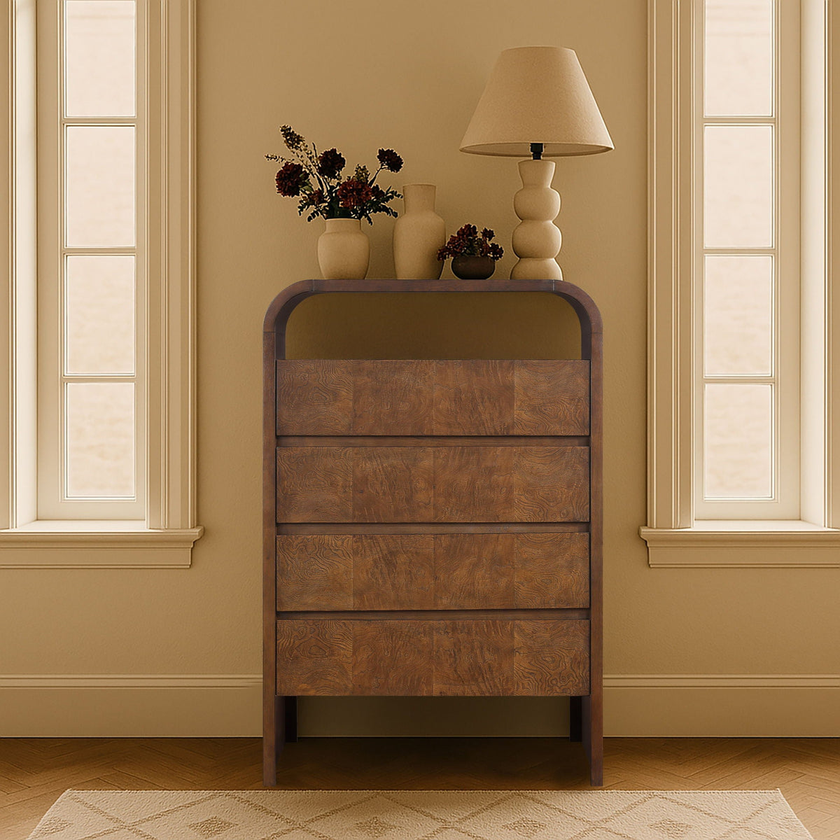 Giada - Solid Wood And Veneer Chest