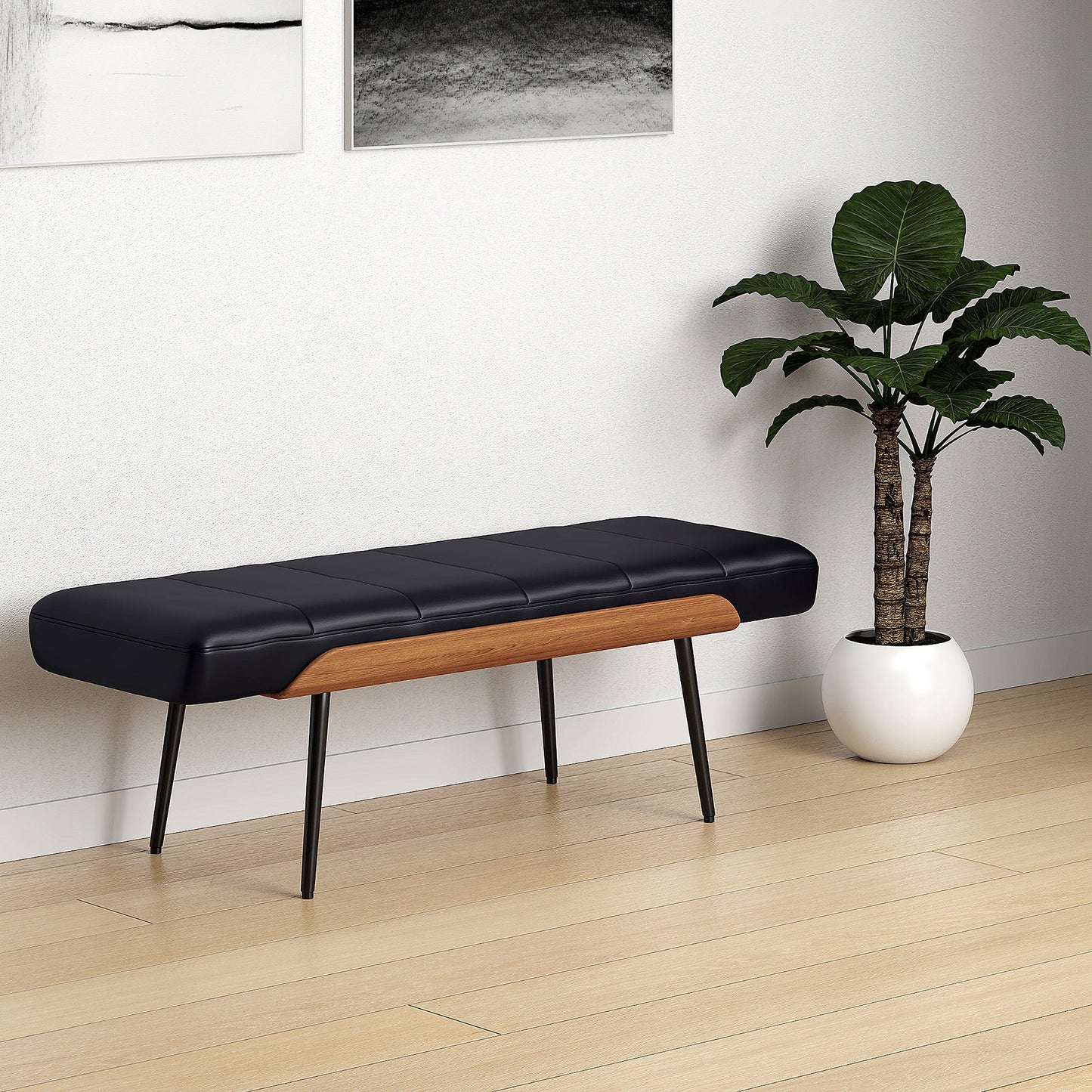 Umber Bench Black