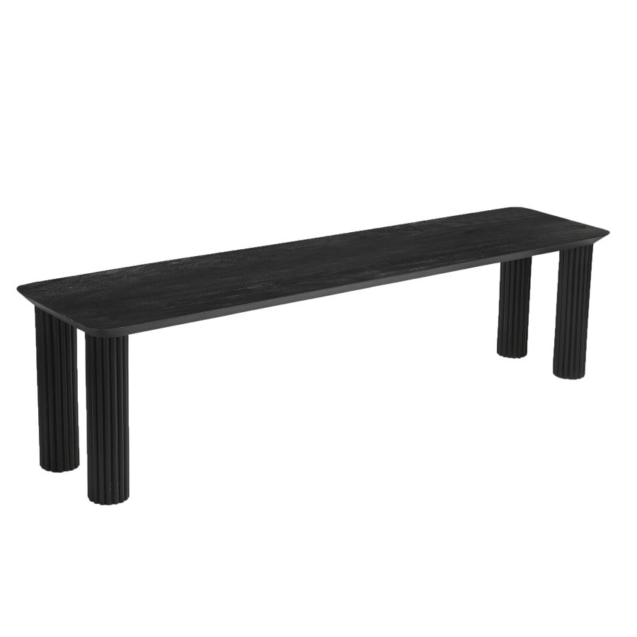 Sangra 71" Bench in Black