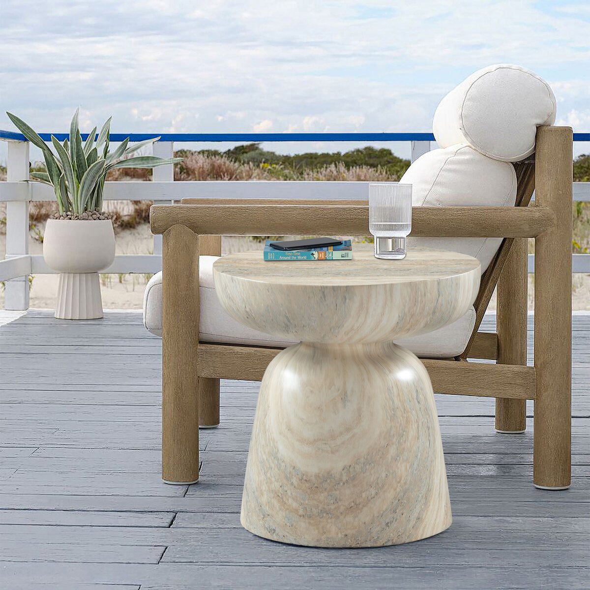 Avellino - Concrete End Table