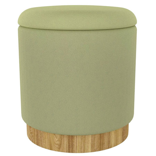 Alya Round Storage Ottoman