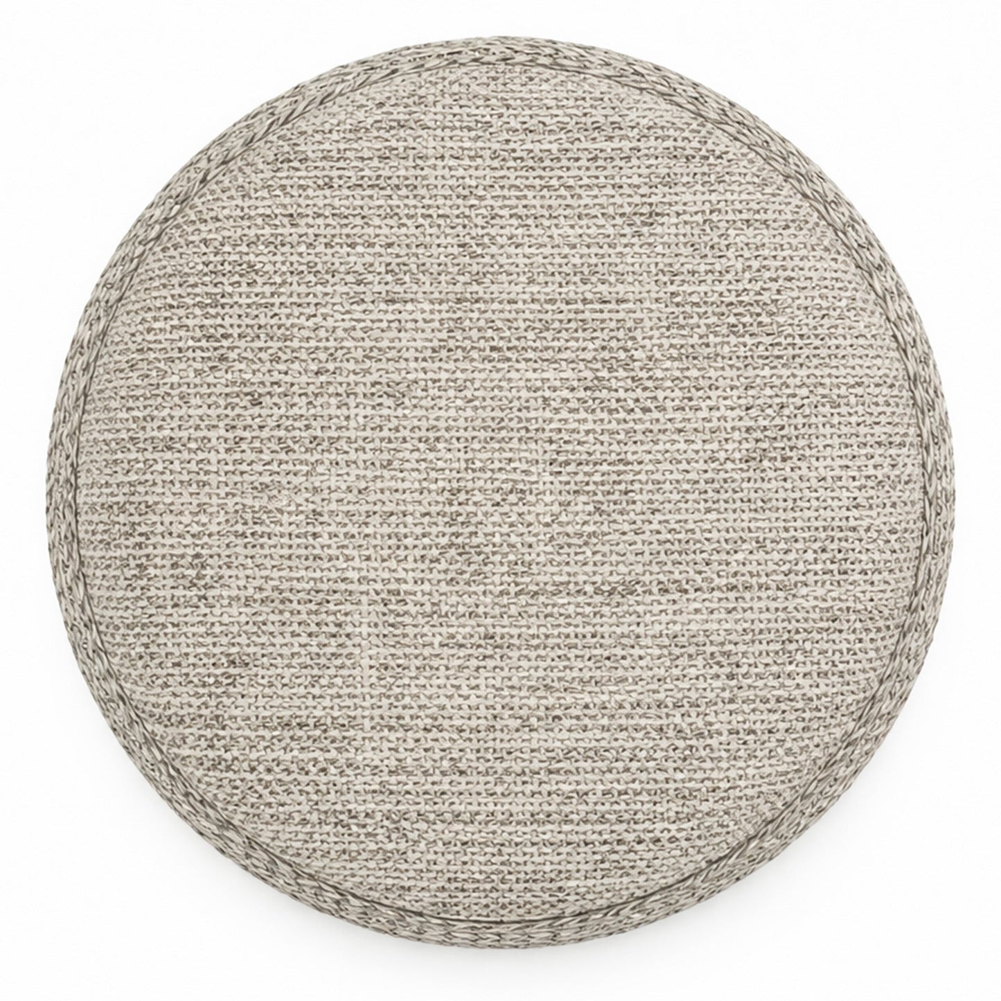 Indigo Storage Ottoman Beige Charcoal