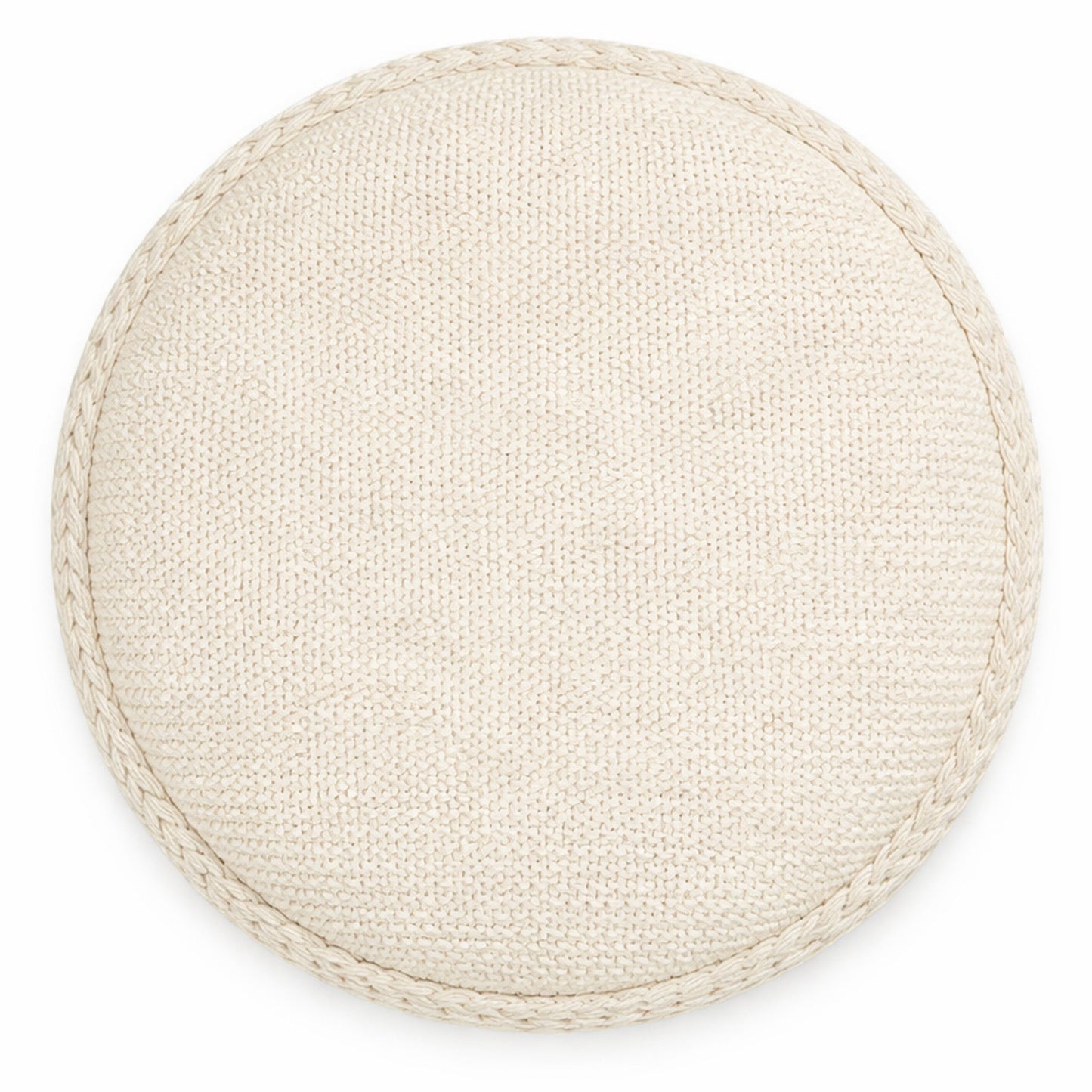 Indigo Storage Ottoman Ivory