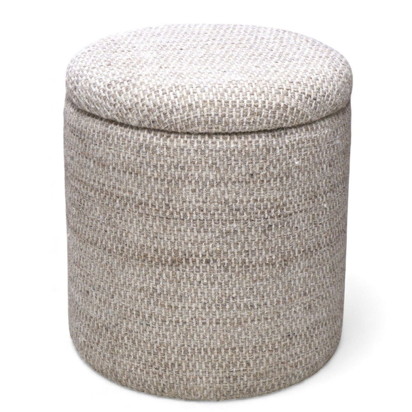 Dalia Storage Ottoman Beige