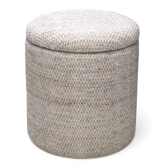 Dalia Storage Ottoman Beige