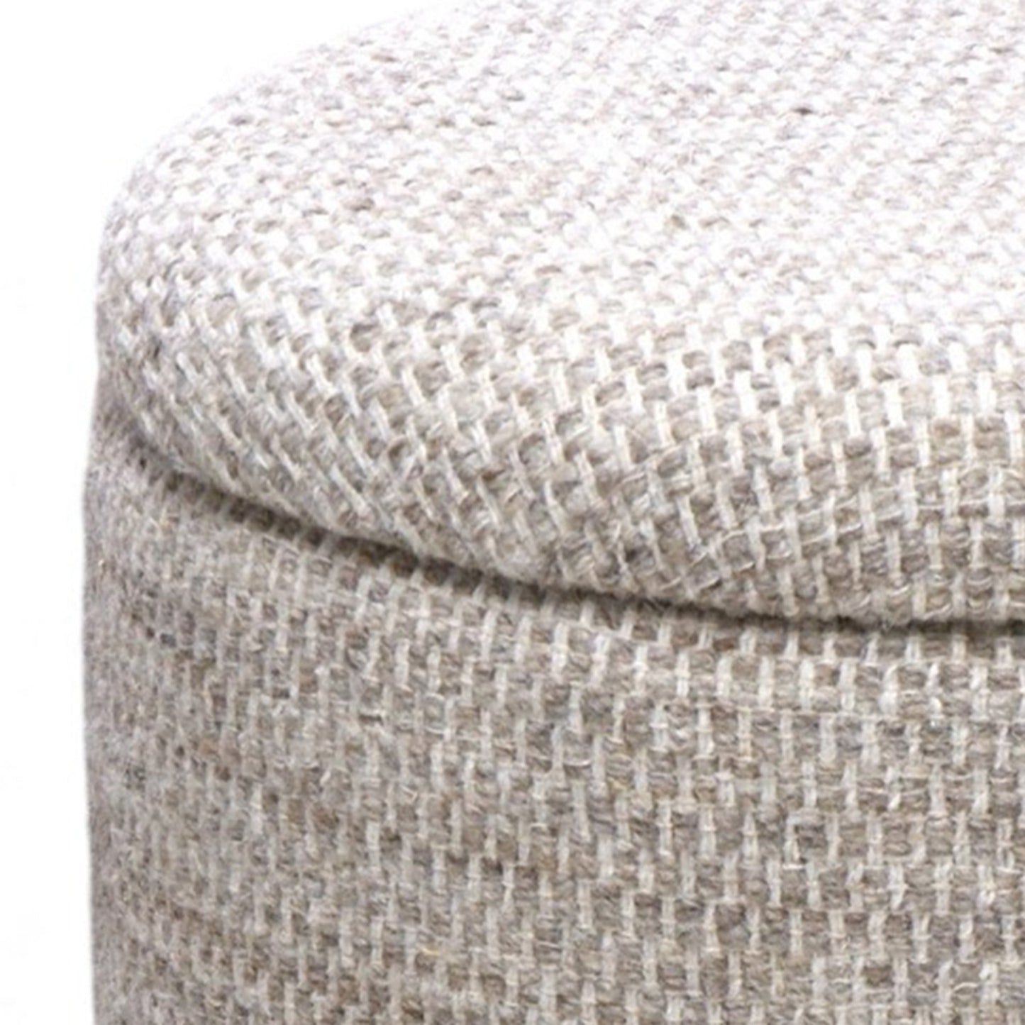 Dalia Storage Ottoman Beige