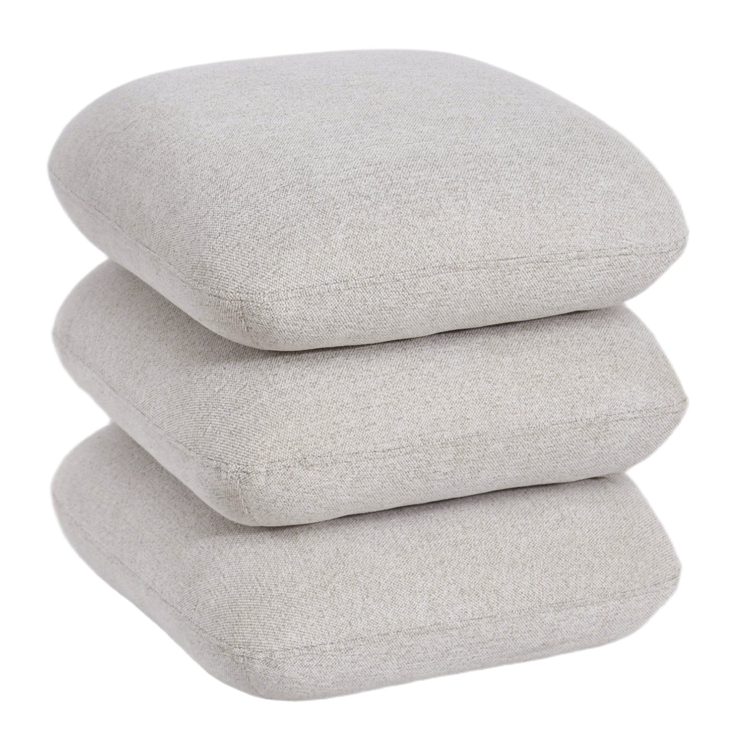Rylee Square Ottoman Beige