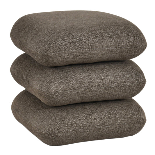 Rylee Square Ottoman Brown