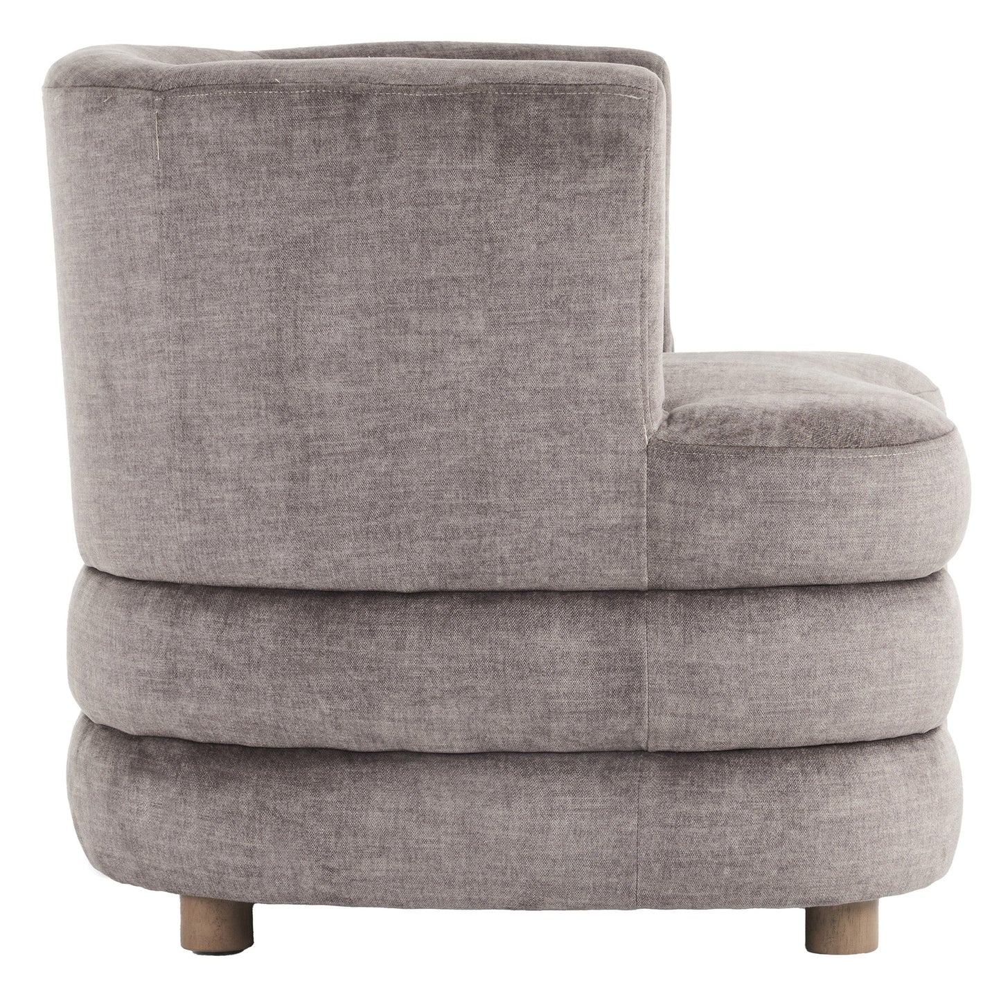 Dorian Accent Chair Dark Taupe