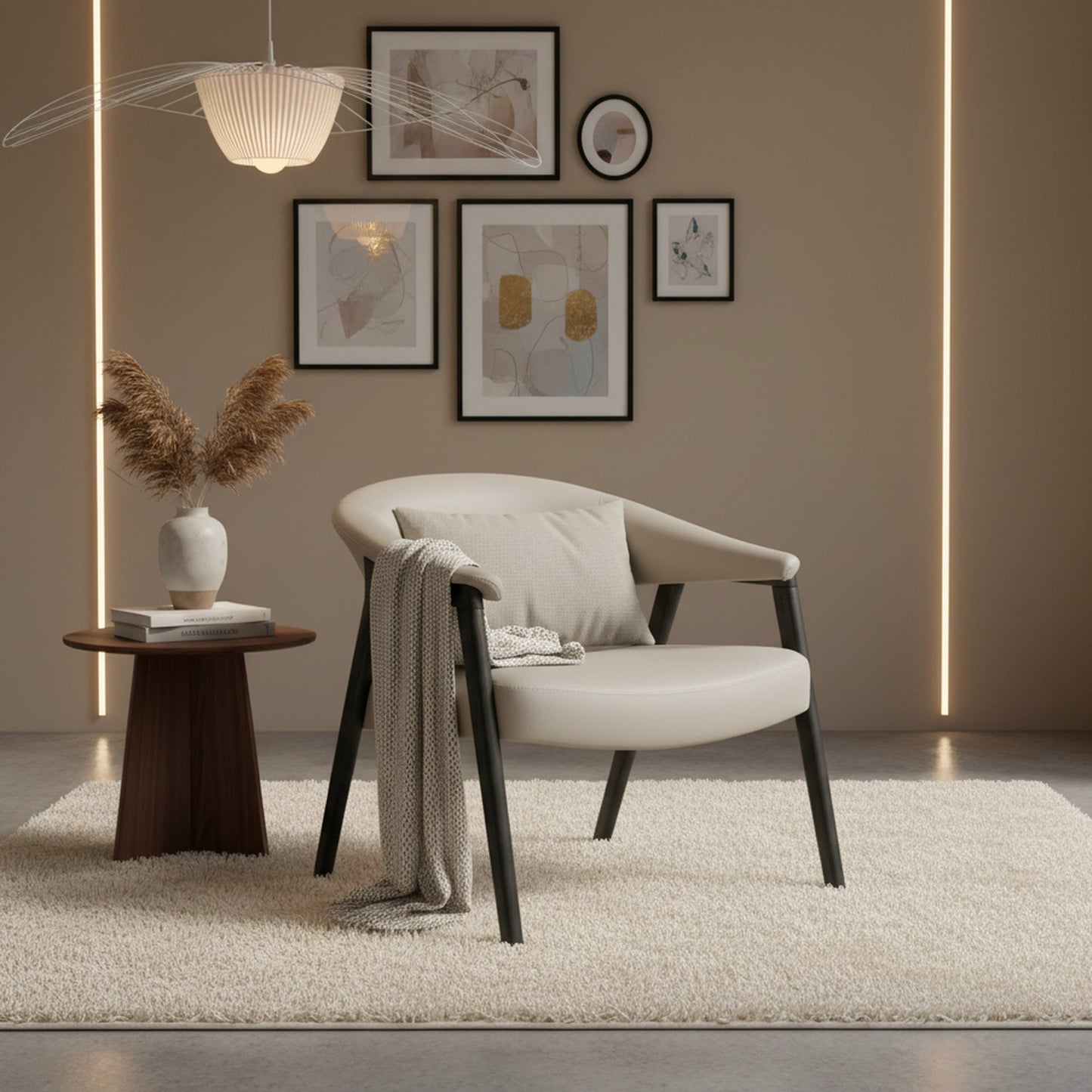 Bexley Accent Chair Mushroom