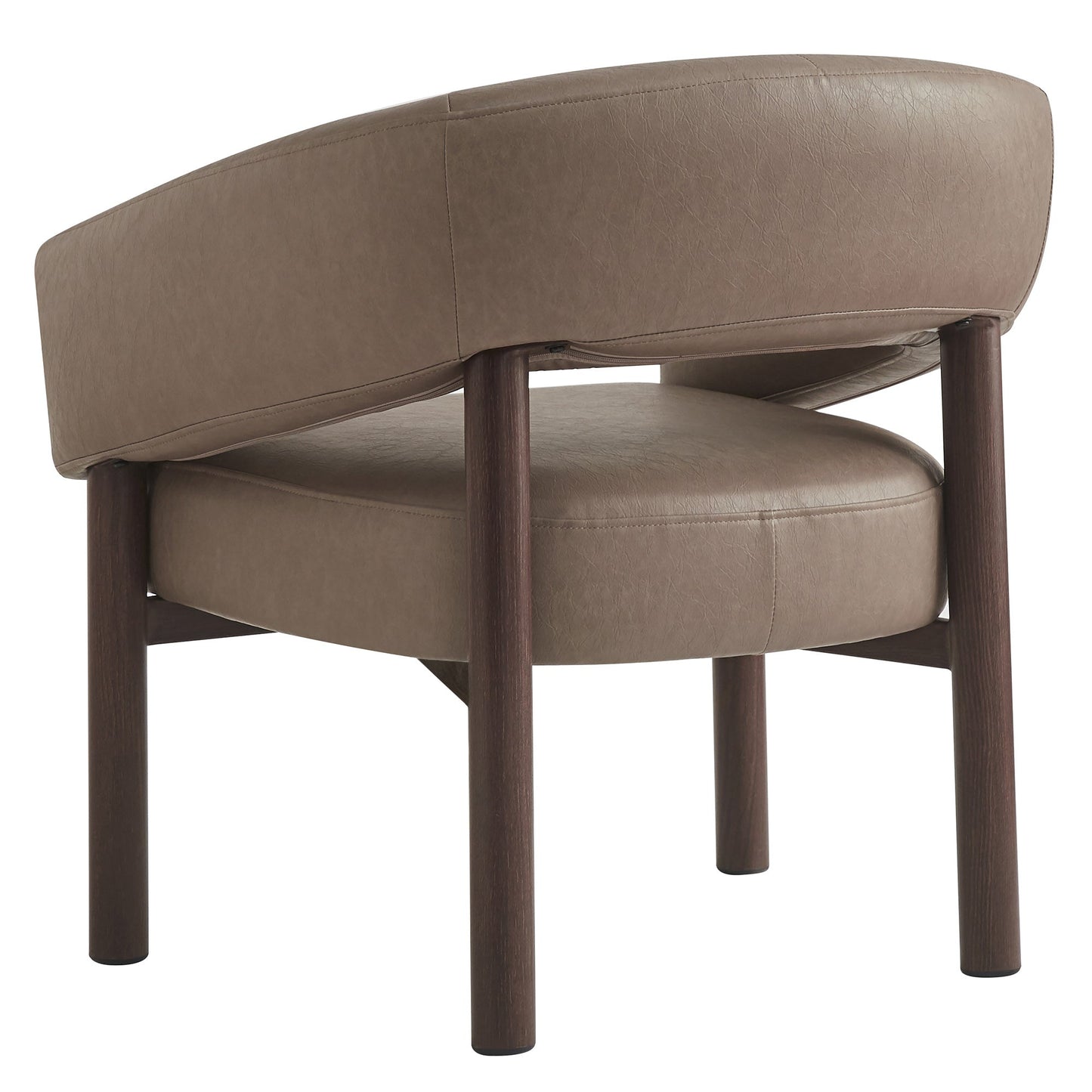 Allegra Accent Chair Dark Taupe