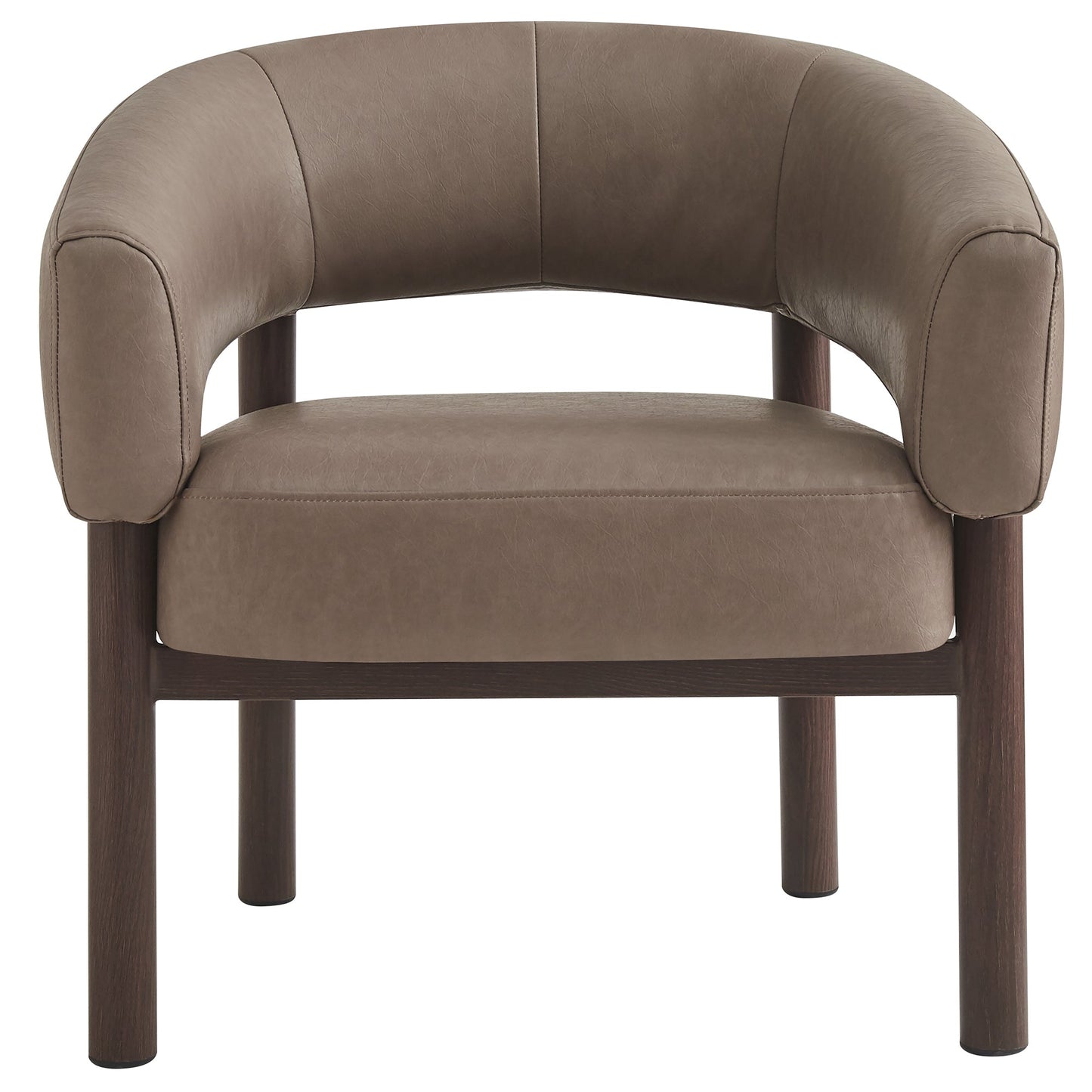 Allegra Accent Chair Dark Taupe