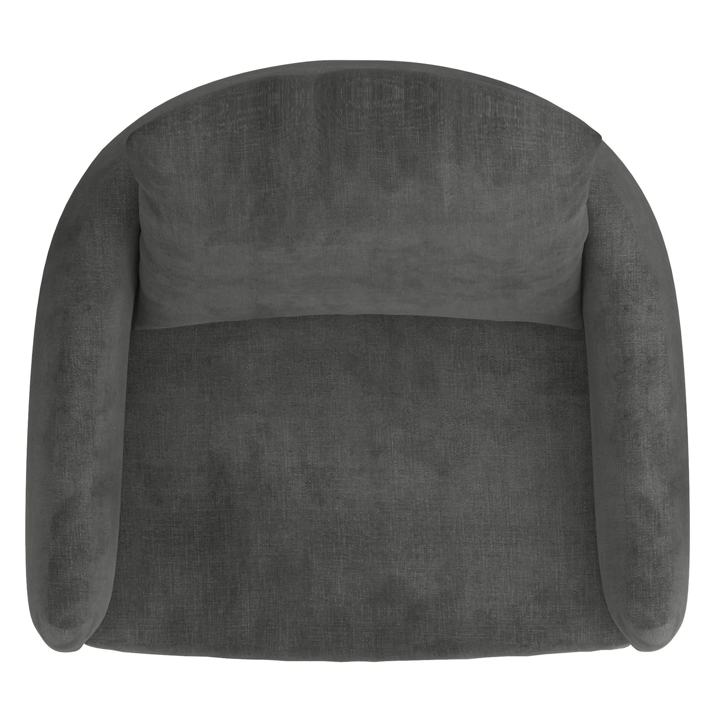 PETRIE-ACCENT CHAIR-CHARCOAL/BK LEG - Furniture Depot