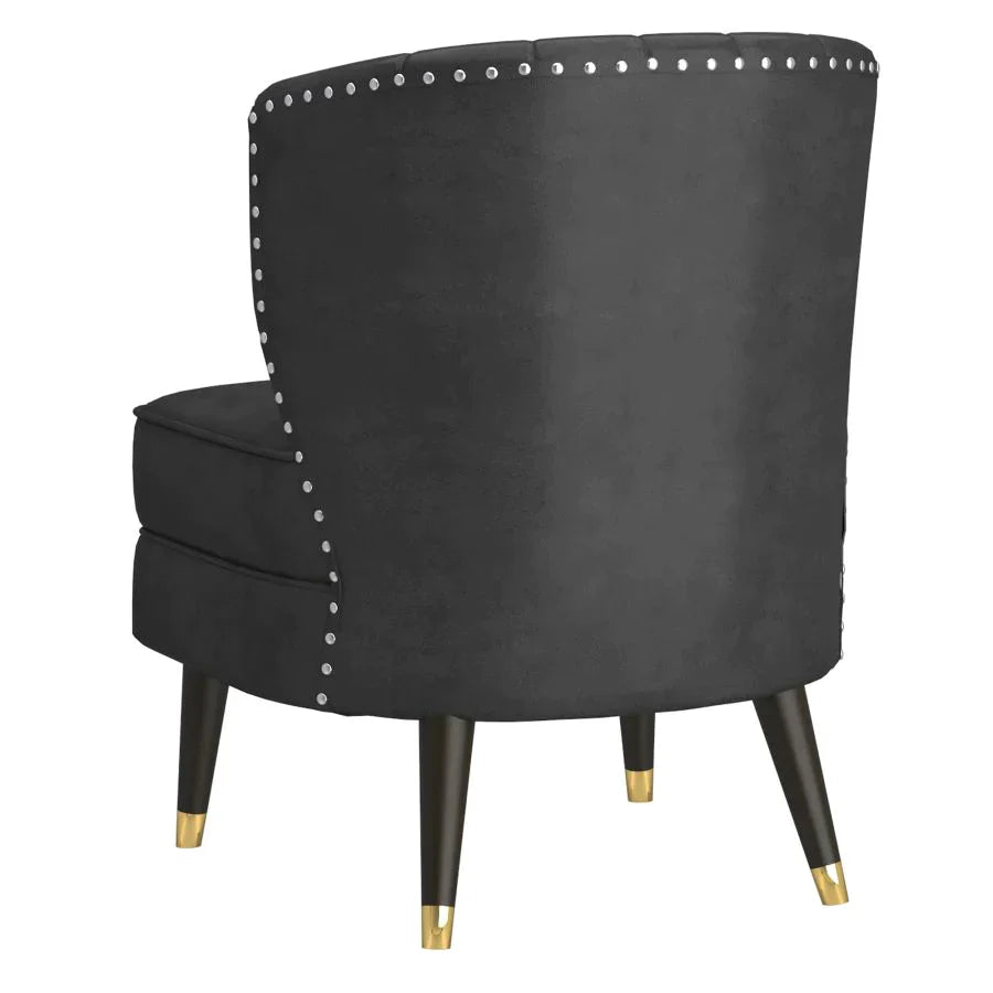 Kyrie Accent Chair in Grey - Furniture Depot