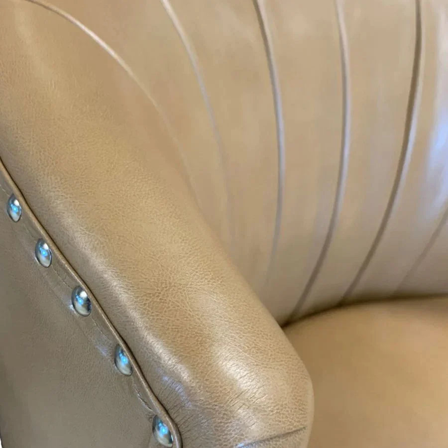 Kyrie Accent Chair in Saddle - Furniture Depot