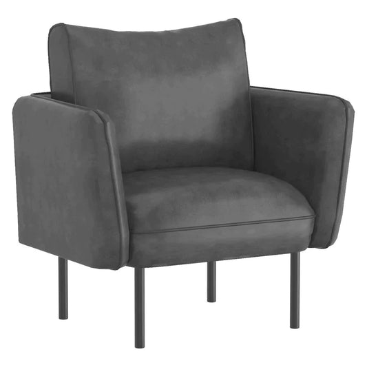 Ryker Accent Chair in Grey - Furniture Depot