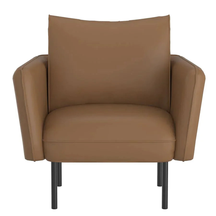 Ryker Accent Chair in Saddle - Furniture Depot