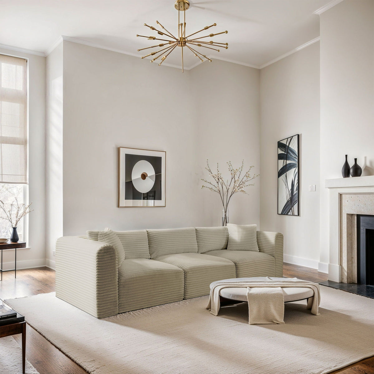 Shaggy - 3 Seat Modular Sofa