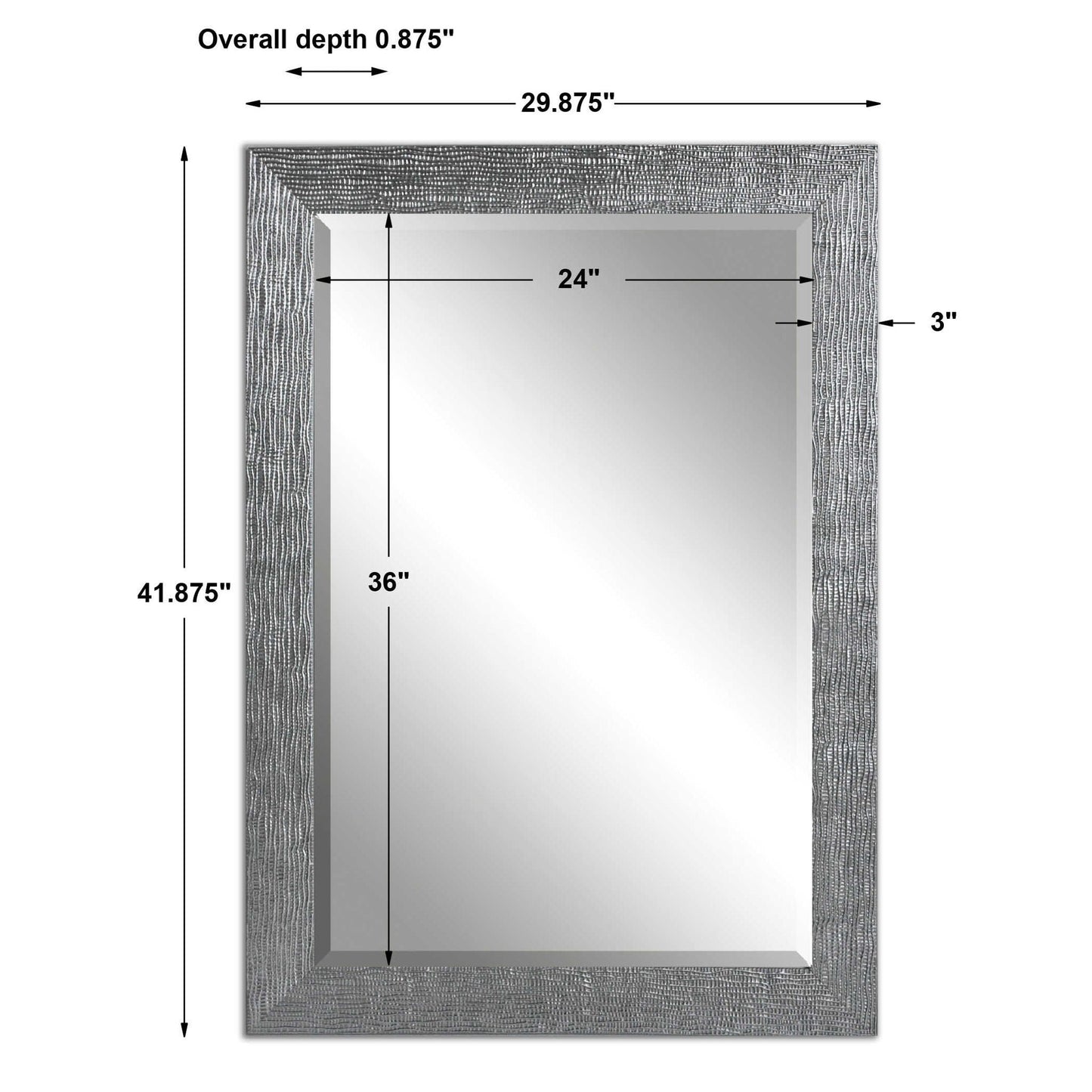Tarek - Mirror - Silver