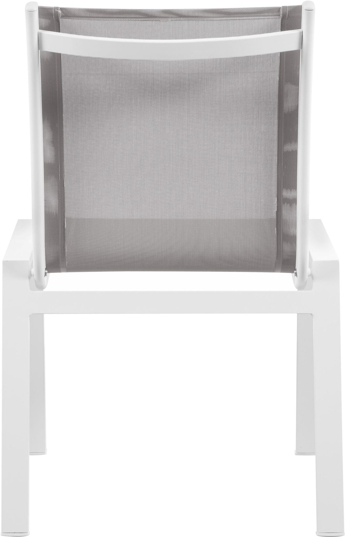 Nizuc - Outdoor Patio Dining Chair With White Frame (Set of 2)