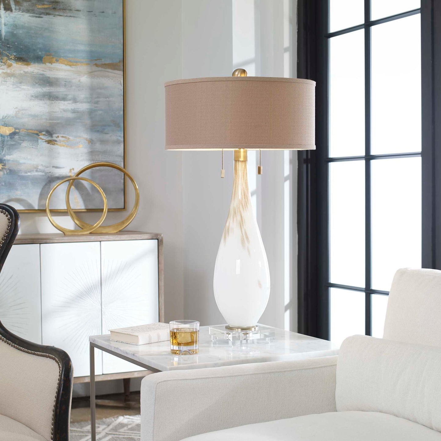 Cardoni - Glass Table Lamp