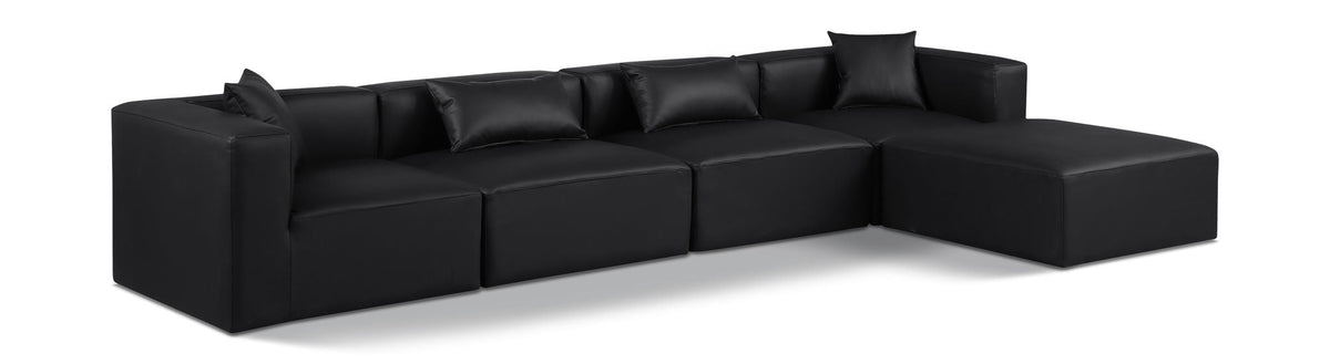 Cube - 5 Piece Modular Sectional With Chaise