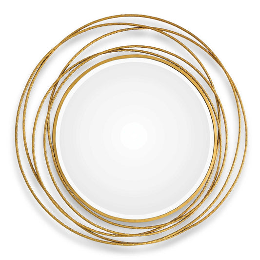 Whirlwind - Round Mirror