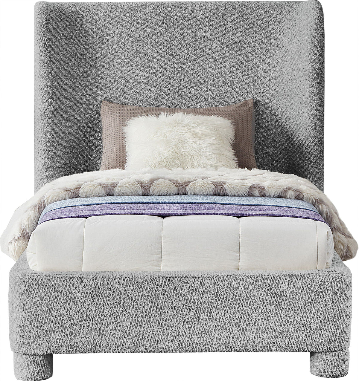 Penny - Boucle Fabric Bed
