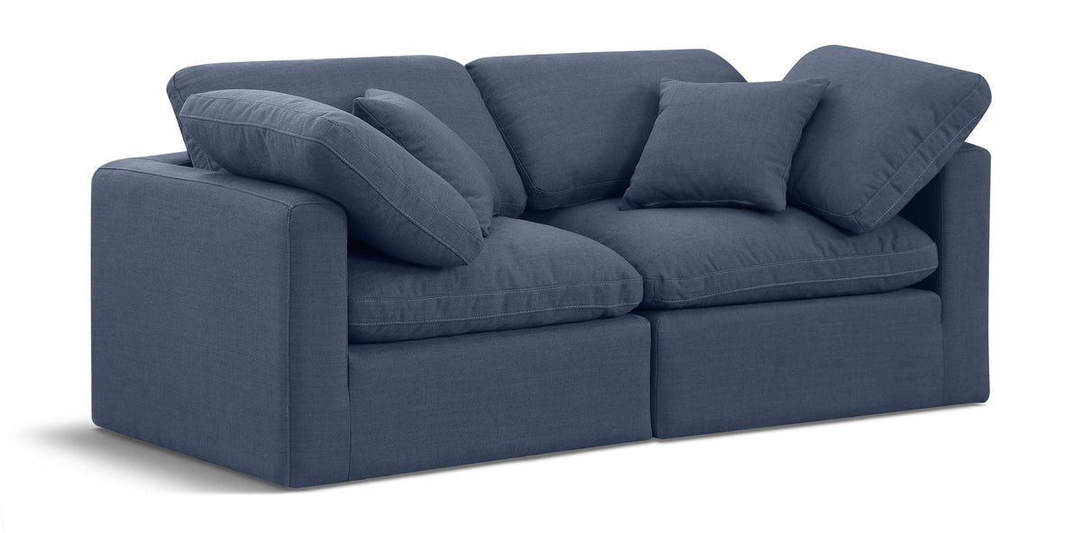 Indulge - Linen 2 Seat Modular Sofa