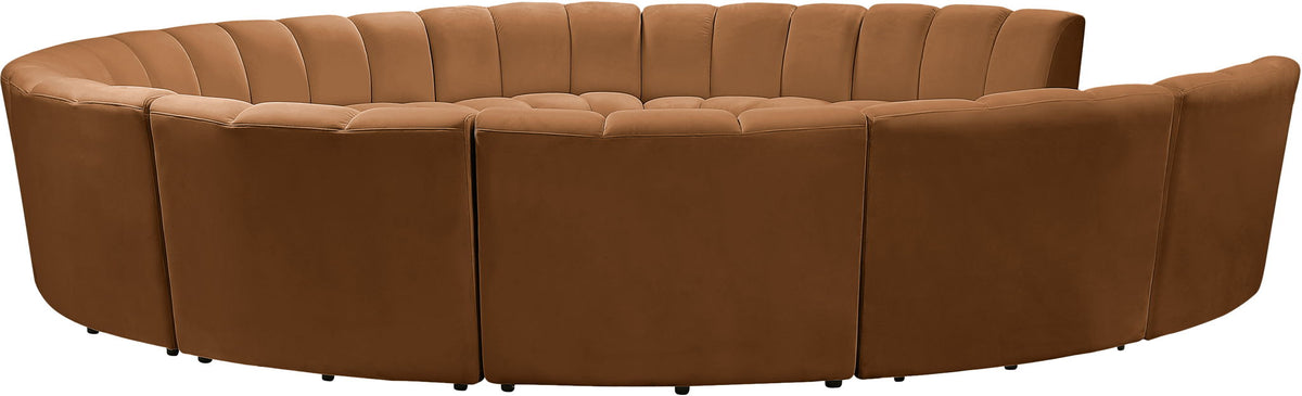 Infinity - 11 Piece Modular Sectional - Saddle