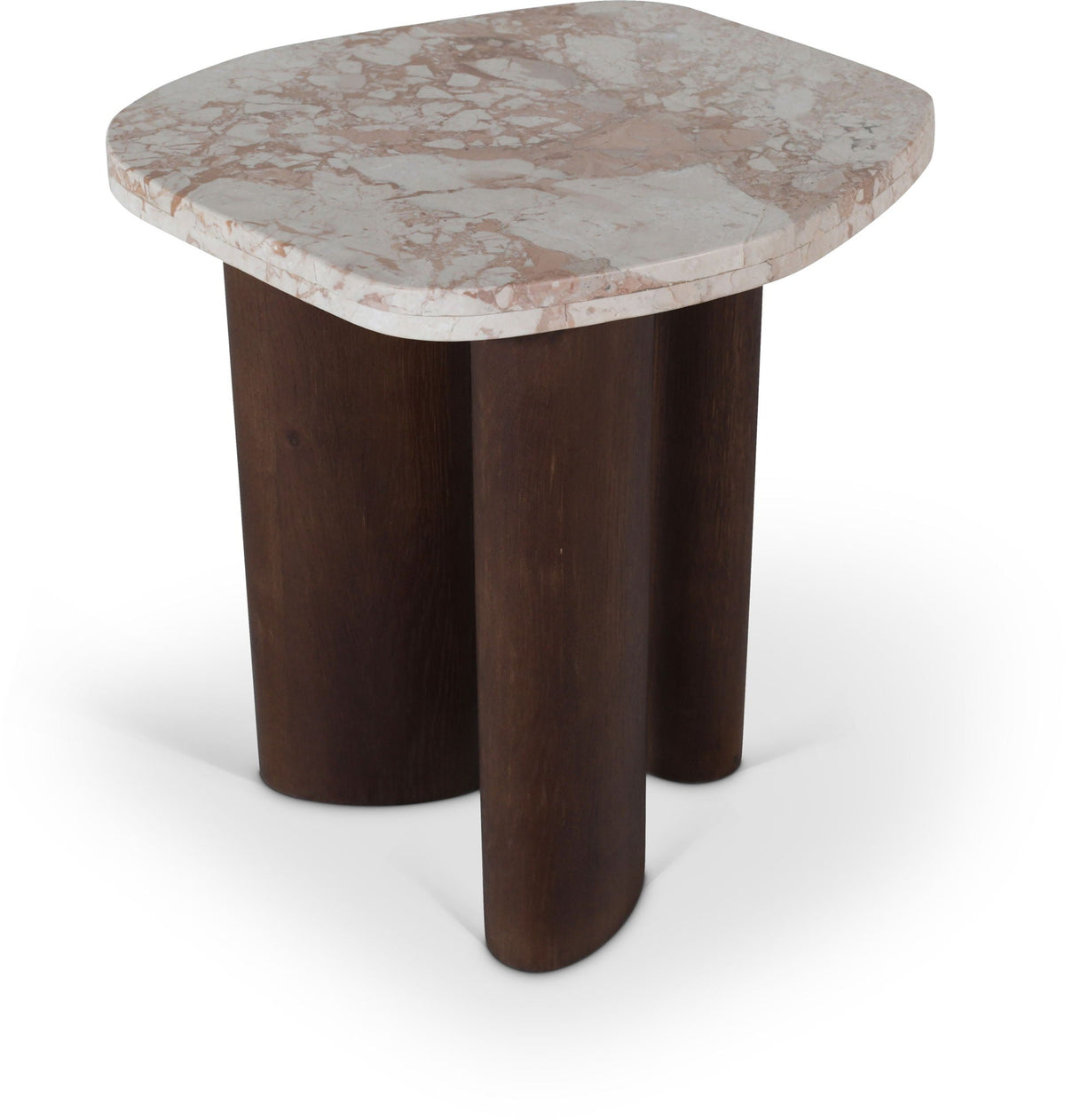 Puglia - Marble Top And Oak Wood Base Table