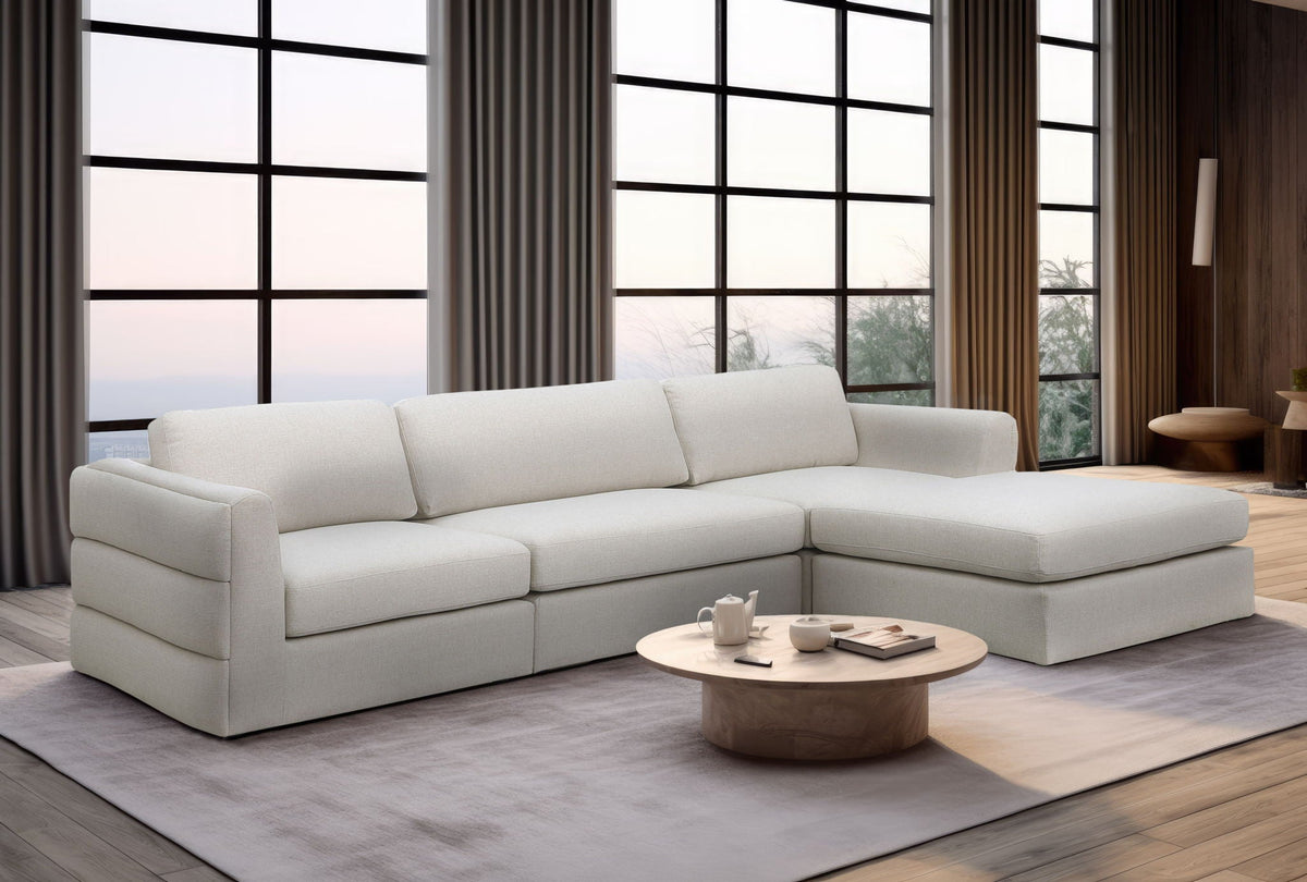 Beckham - 4 Piece Modular L-Sahped Sectional