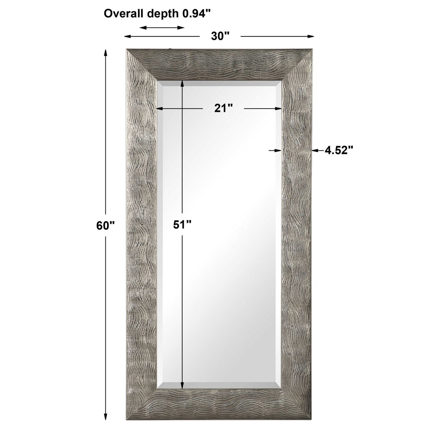 Maeona - Metallic Mirror - Silver