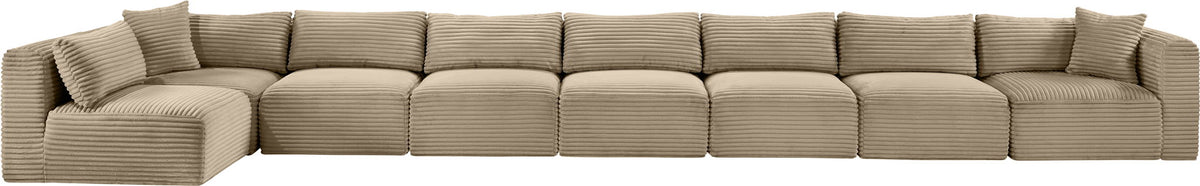 Shaggy - Fabric 8 Piece Modular Sectional